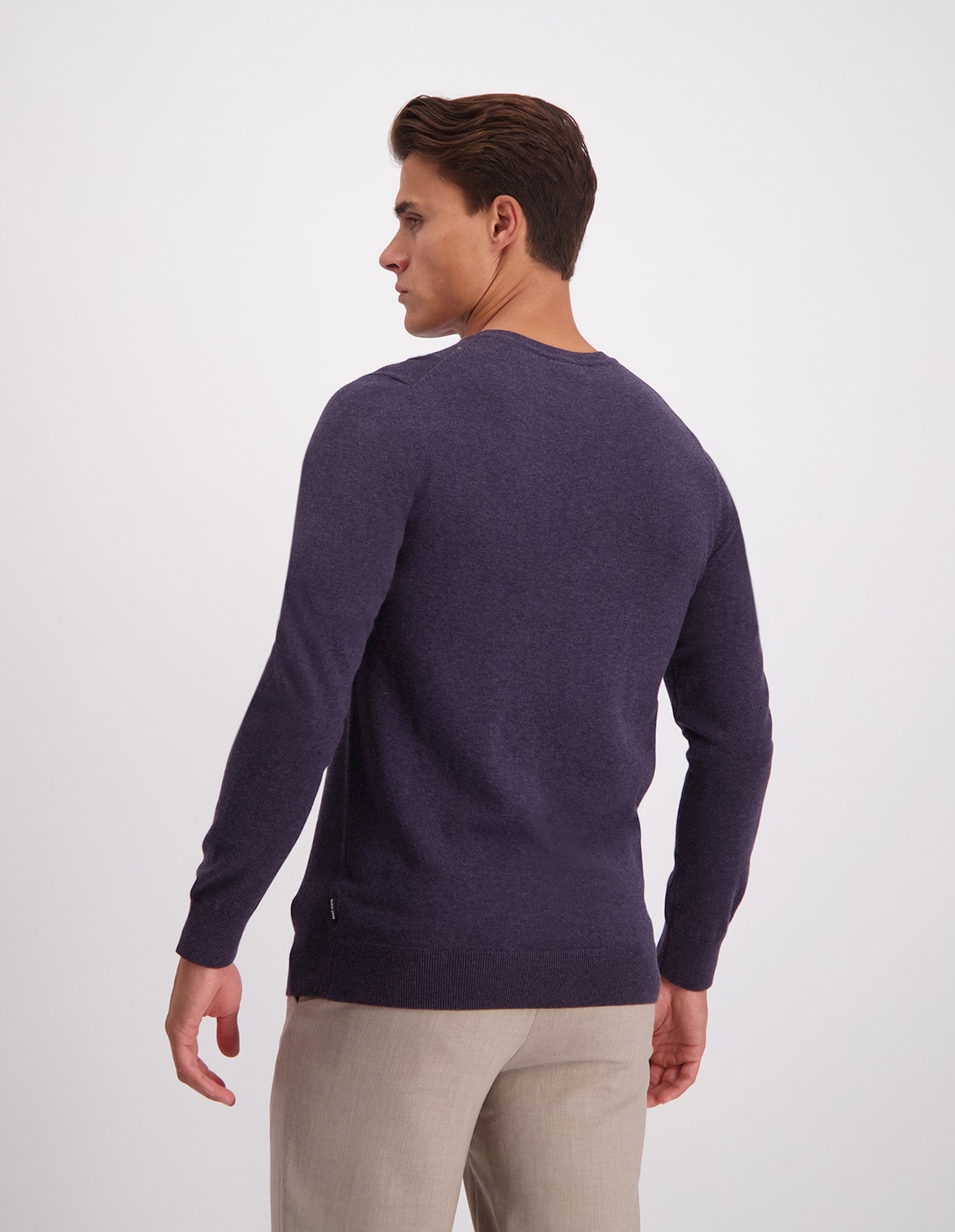 80009 GREYISH PURPLE MELANGE
