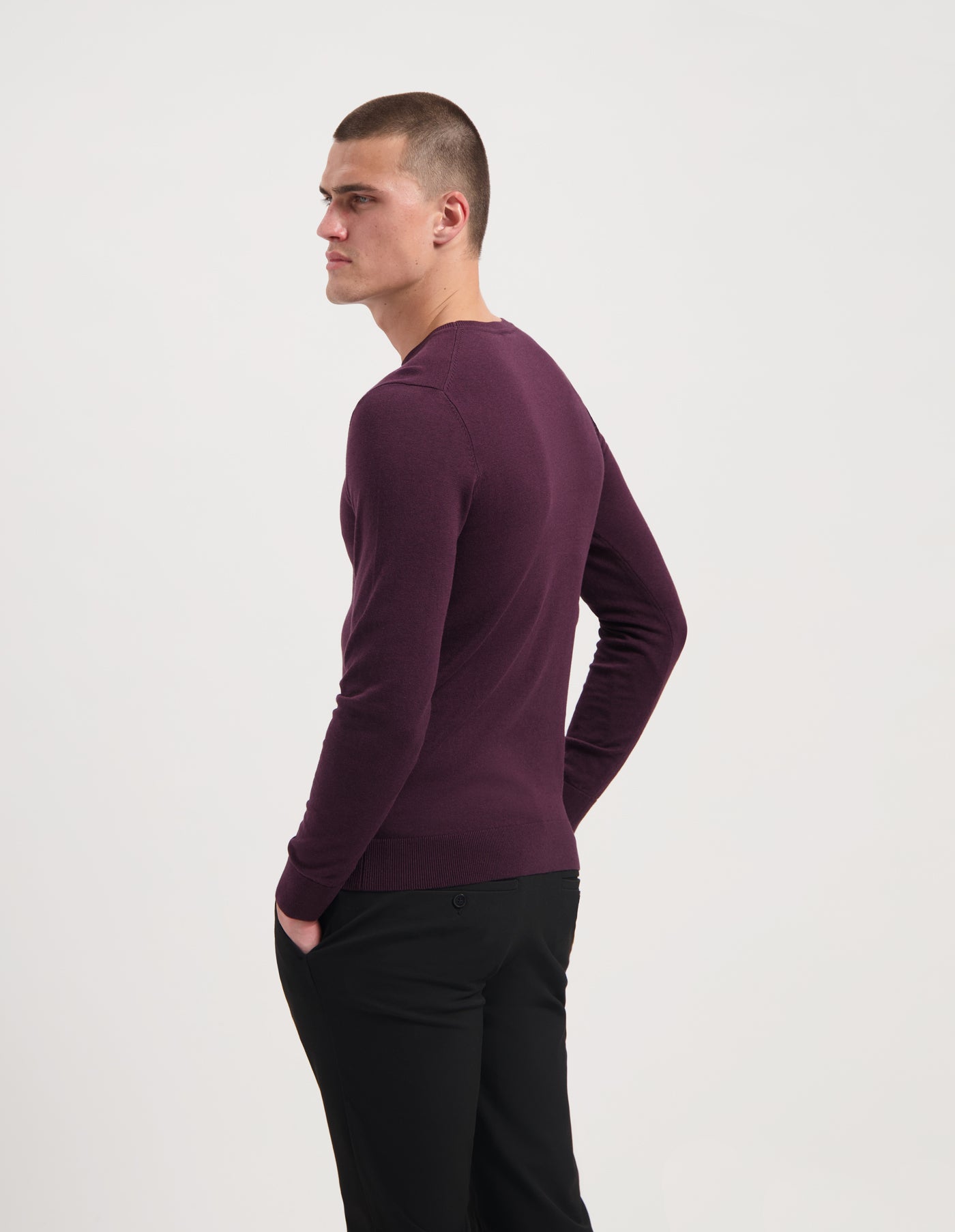 80012 PLUM MELANGE