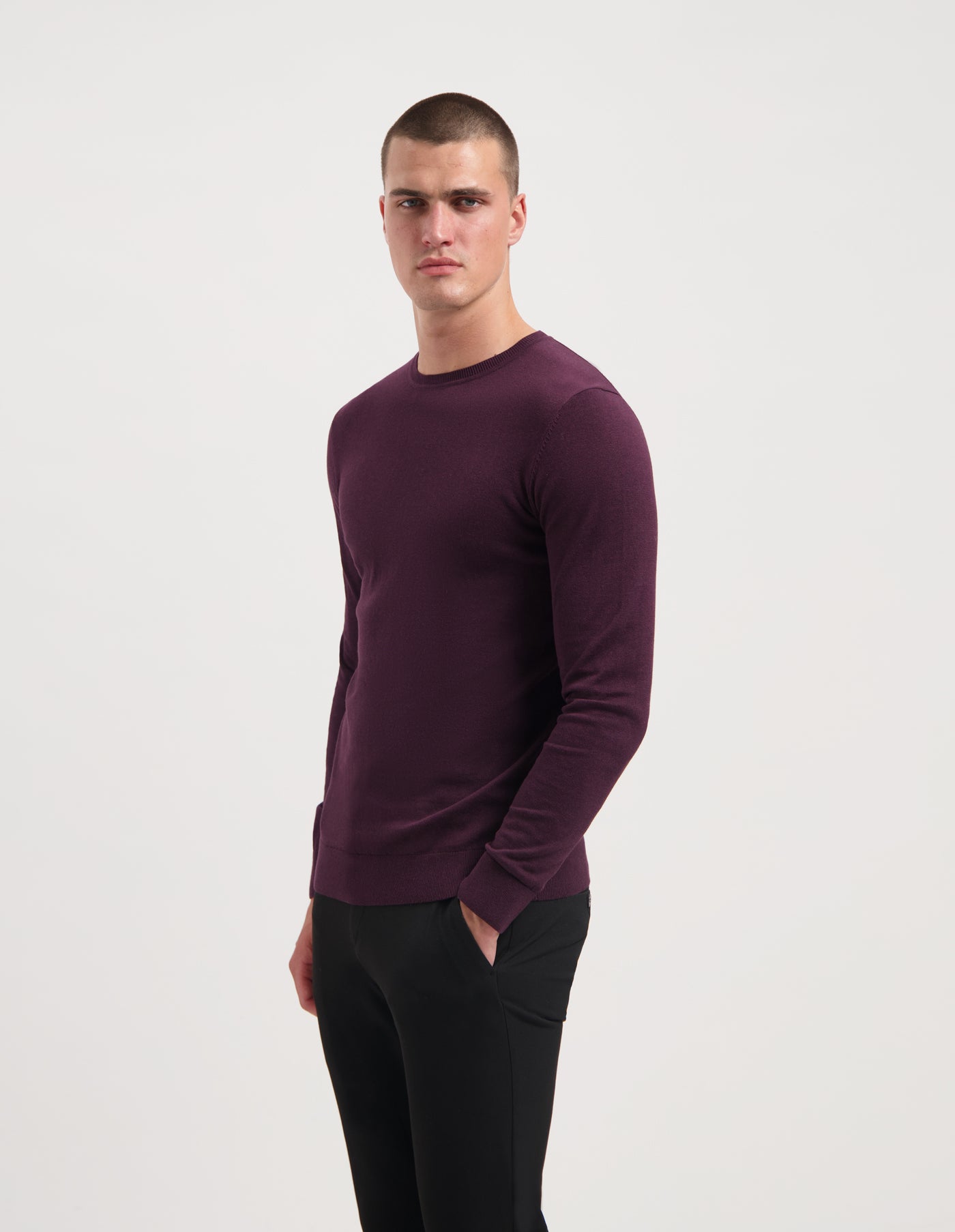 80012 PLUM MELANGE