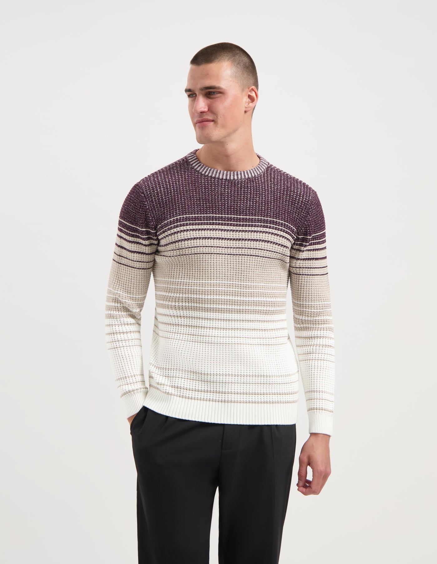 80012 PLUM MELANGE