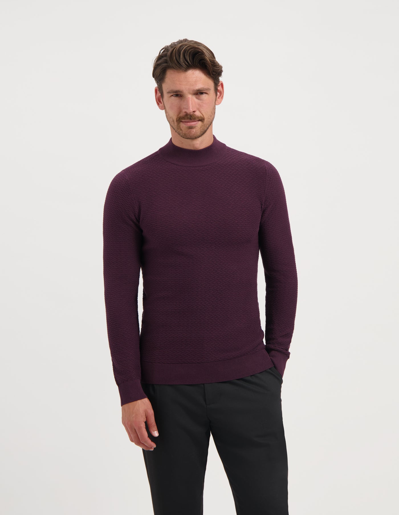 80012 PLUM MELANGE